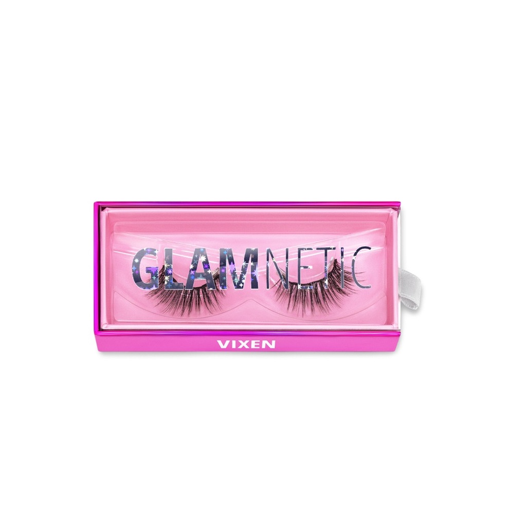 Glamnetic VIXEN Magnetic Eyelashes - New in Box
Medium Wispy (14mm-15mm)